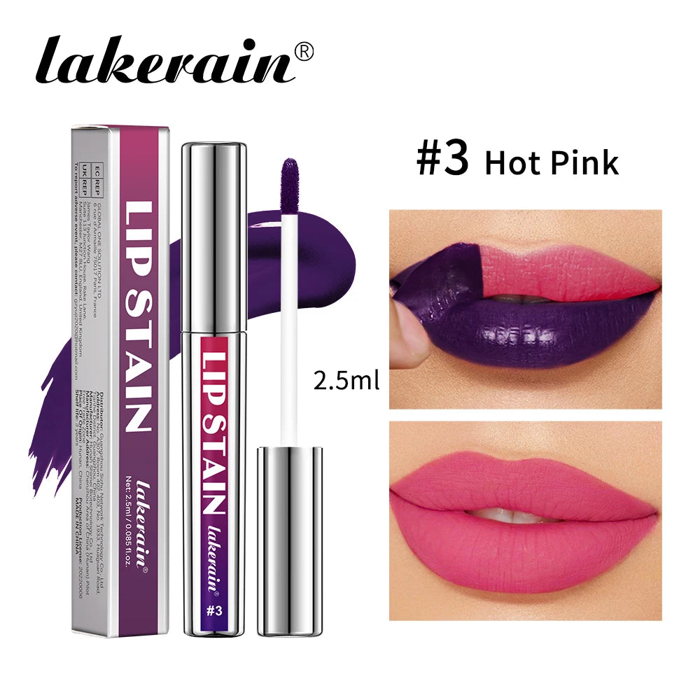 Lakerain Teinture Lèvres Waterproof & Longue Tenue – 2,5 ml
