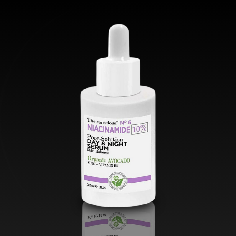 The Conscious - Niacinamid- och zinkbalanserande serum | Zen-Barrier™-protokollet