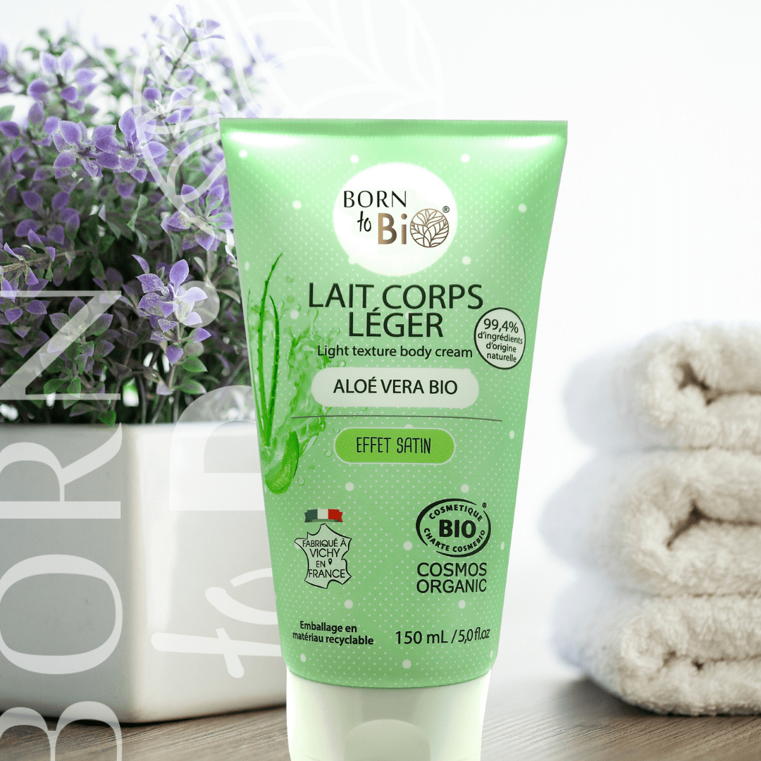 Lait Corps Léger Aloé Vera - Certifié Bio - Soin - Lait corps par Born to Bio - Futura Féminin