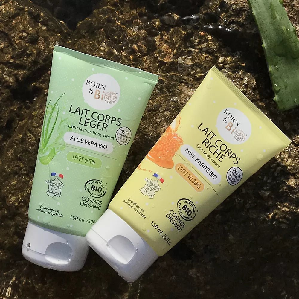 Lait Corps Léger Aloé Vera - Certifié Bio - Soin - Lait corps par Born to Bio - Futura Féminin