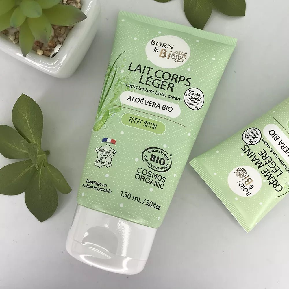 Lait Corps Léger Aloé Vera - Certifié Bio - Soin - Lait corps par Born to Bio - Futura Féminin
