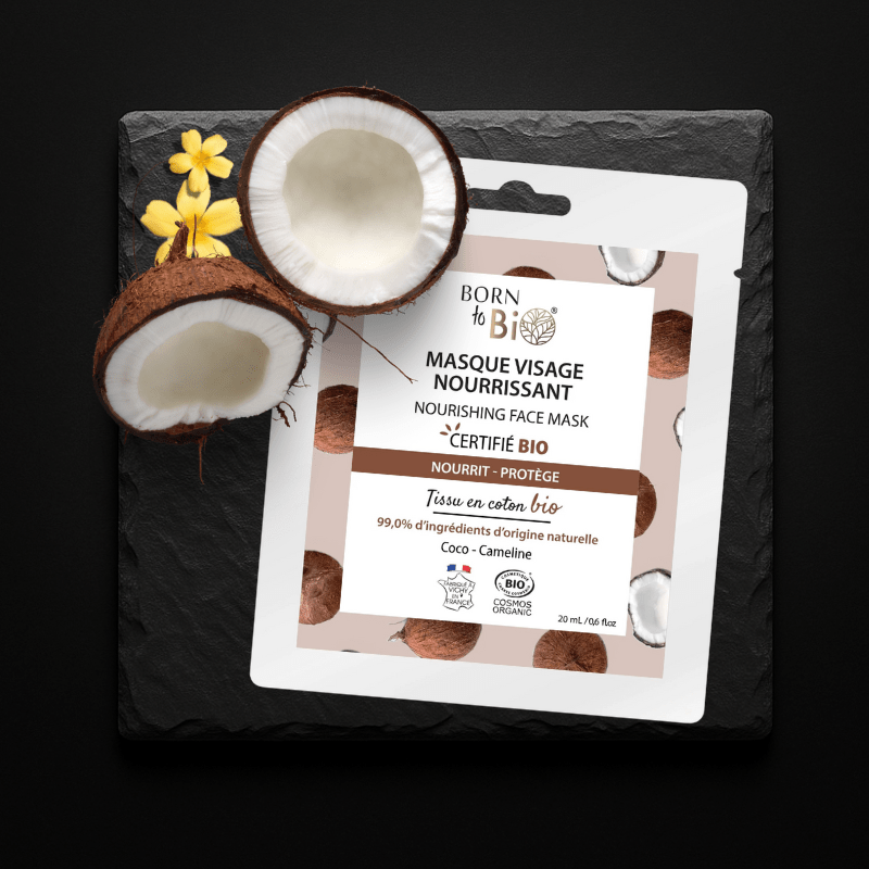 Masque Visage Nourrissant Bio | Made in France | Nutrition Intense - Soin - Masques par Born to Bio - Futura Féminin