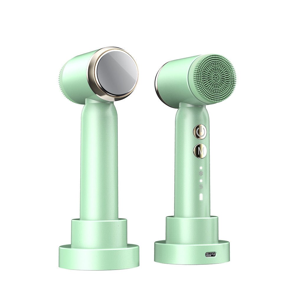 ThermaWave™ - Brosse Nettoyante Chaud/Froid & Sonic - Soin Green - 6 - in - 1 – Brosse Nettoyante Chaud/Froid & Sonic par Futura Féminin - Futura Féminin