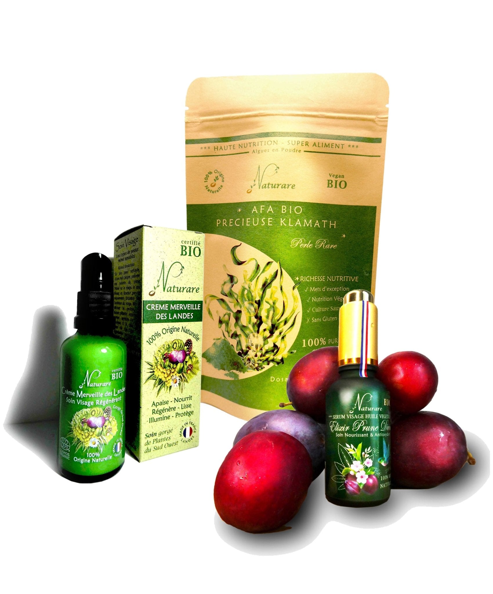 Naturare - Coffret Régénération Intégrale | Soin In & Out - Soin - Organic Natural Cosmetics par Naturare.fr - Futura Féminin