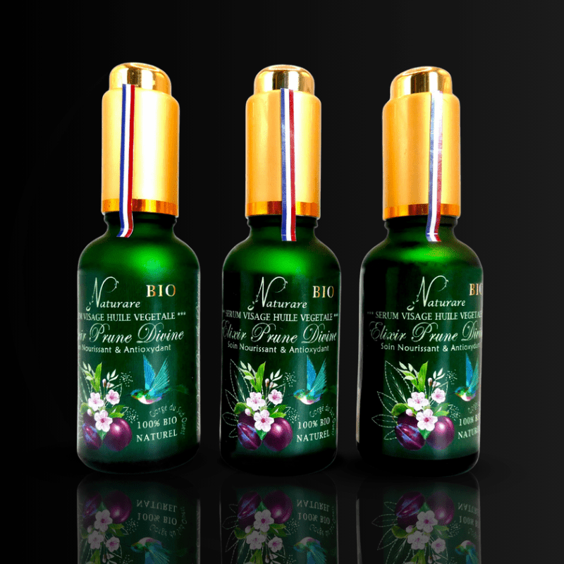 Naturare - Trio d'Élixir de Prune Bio | Soin Anti - Âge - Soin - Organic Natural Cosmetics par Naturare.fr - Futura Féminin