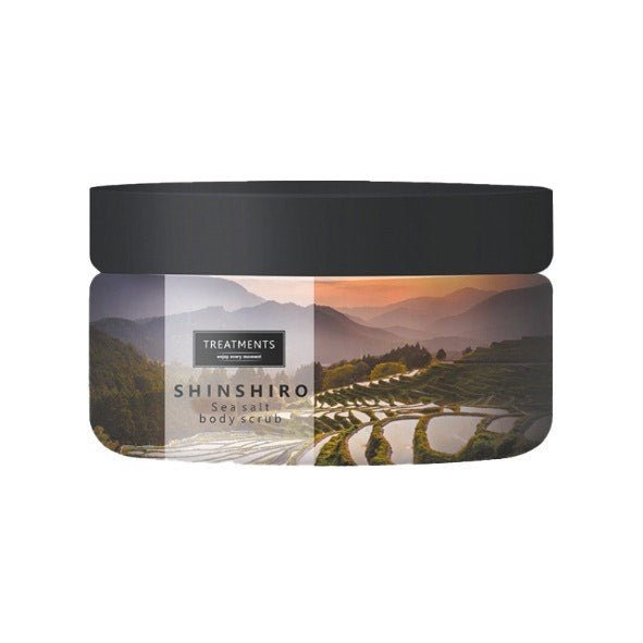 Treatments® - Gommage Corps au Sel Marin | Ligne Shinshiro - Soin - Bath & Beauty par Turquoise Oceanus - Futura Féminin